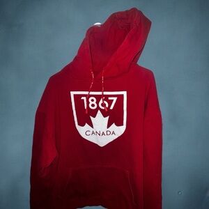 Canada 1867 Red Hoodie